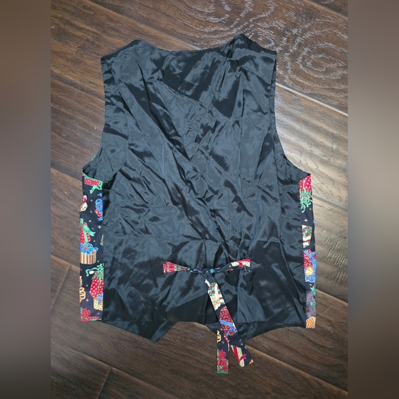 Vintage Womens Christmas Vest Medium - Picture 8 of 9